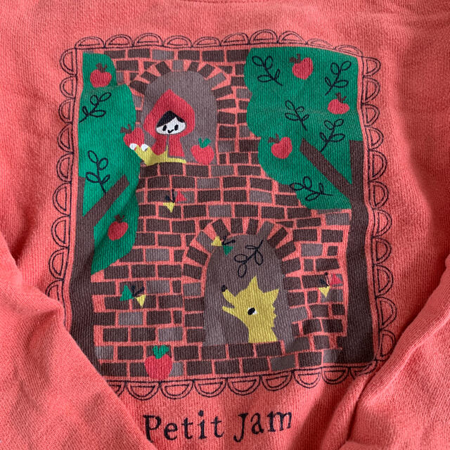 Petit jam(プチジャム)の★プチジャム★トレーナー120 キッズ/ベビー/マタニティのキッズ服女の子用(90cm~)(その他)の商品写真