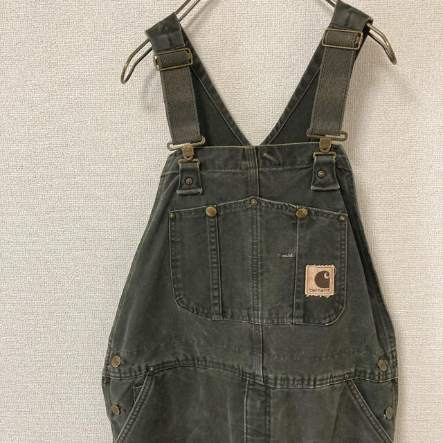 carhartt(カーハート)のカーハート　ダブルニー ダック オーバーオール サロペット　38×30 メンズのパンツ(サロペット/オーバーオール)の商品写真