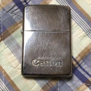 着火済み　Canon camera zippo