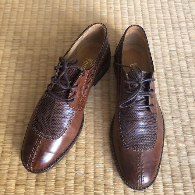 革靴　22.5cm ブラウン　ポルトガル製ローファー/革靴