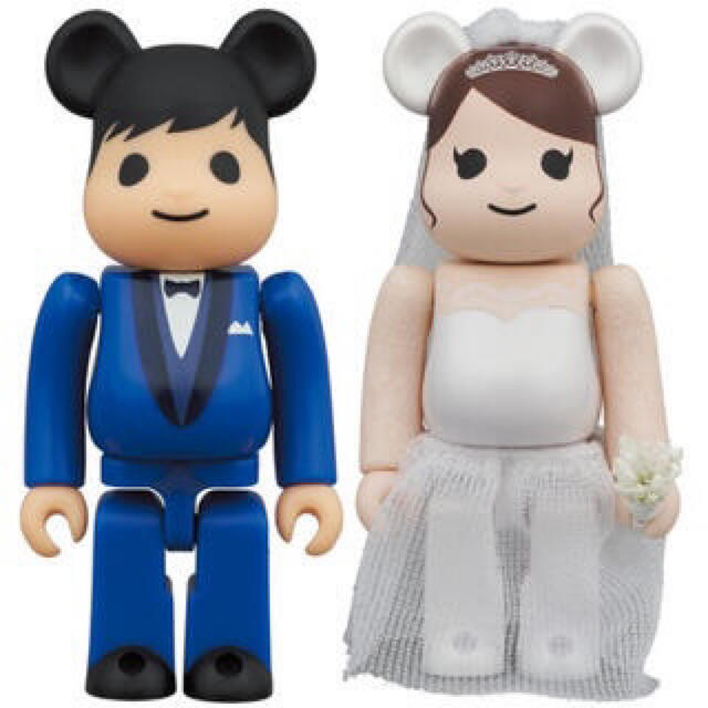 その他BE@RBRICK グリーティング結婚 4 PLUS 100％ 400% セット