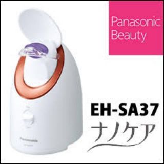 パナソニック(Panasonic)の【美品】スチーマー ナノケア ピンク調 EH-SA37(フェイスケア/美顔器)