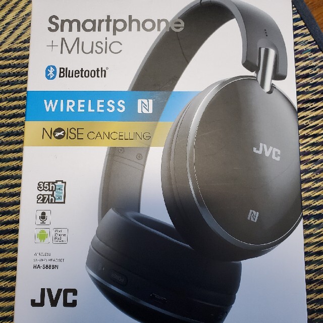 Victor(ビクター)のワイヤレスヘッドホン ノイズキャンセリング Bluetooth JVC スマホ/家電/カメラのオーディオ機器(ヘッドフォン/イヤフォン)の商品写真