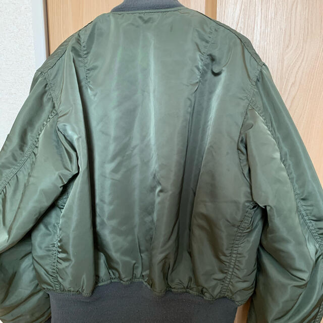 ALPHA INDUSTRIES(アルファインダストリーズ)のアルファ　MA1  レアUSA メンズのジャケット/アウター(ブルゾン)の商品写真