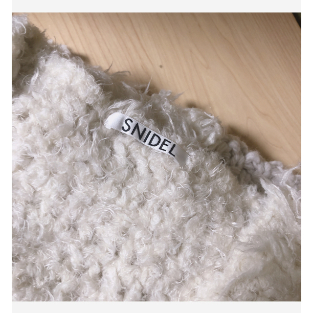 SNIDEL(スナイデル)のSNIDEL ハンドループフリンジカーディガン  レディースのトップス(カーディガン)の商品写真