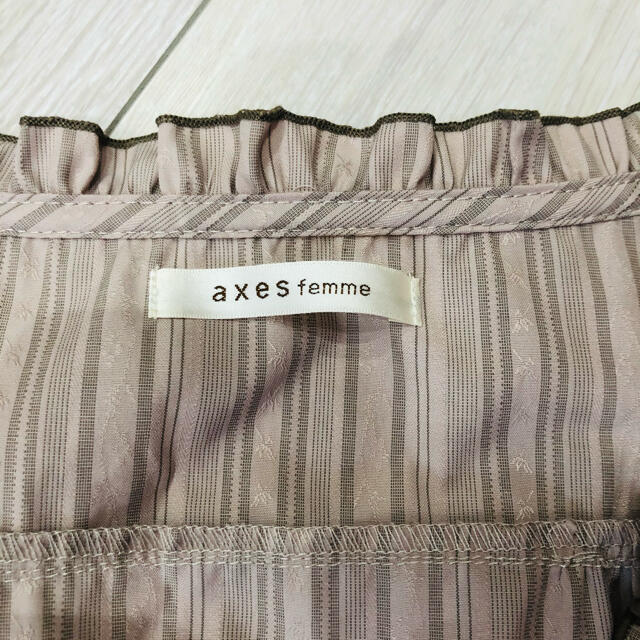 axes femme(アクシーズファム)のaxes femme半袖ブラウス レディースのトップス(シャツ/ブラウス(半袖/袖なし))の商品写真