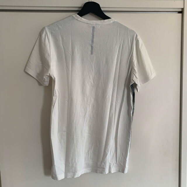 Calvin Klein(カルバンクライン)のcalvin klein 柄ありTシャツ白色　Mサイズ メンズのトップス(Tシャツ/カットソー(半袖/袖なし))の商品写真