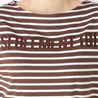 スタディオクリップ(STUDIO CLIP)のstudio clip  ごきげんフレンチボーダーTシャツ(Tシャツ(半袖/袖なし))