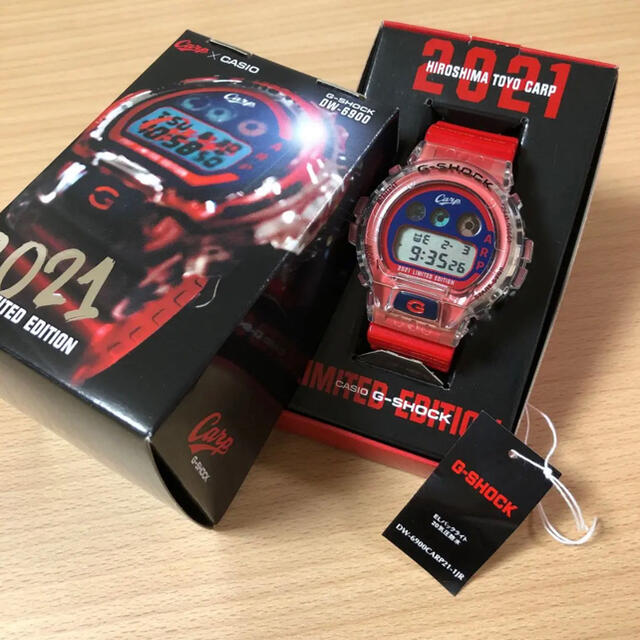 広島carp G-SHOCK 2021年モデル カープ - 時計