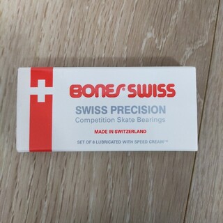 【値下げ中】BONES SWISS ボーンズスイス スケートボード ベアリング(スケートボード)