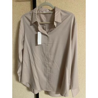 ユニクロ(UNIQLO)のユニクロ　レーヨンブラウス　ＸＬ(シャツ/ブラウス(長袖/七分))