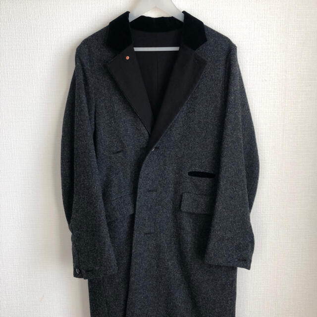 16aw sunsea ブリティッシュウール リバーシブルコート