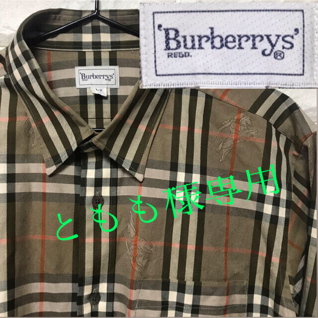 BURBERRY(バーバリー)のともも様専用　Burberrys シャドーホース ノバチェック シャツ メンズのトップス(シャツ)の商品写真