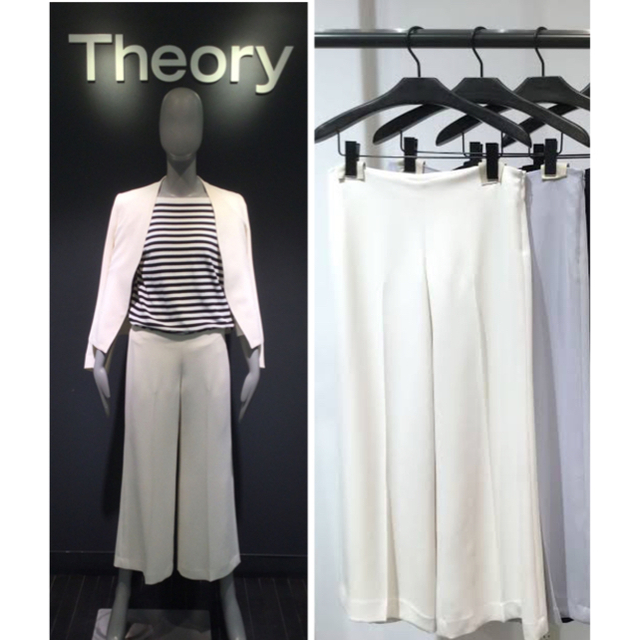 ★美品★ Theory ワイドパンツ フレアパンツ フォーマル 8106410