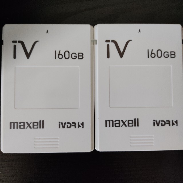 maxell(マクセル)の【maxell】iVDR-S 160GB(2個セット) スマホ/家電/カメラのテレビ/映像機器(その他)の商品写真