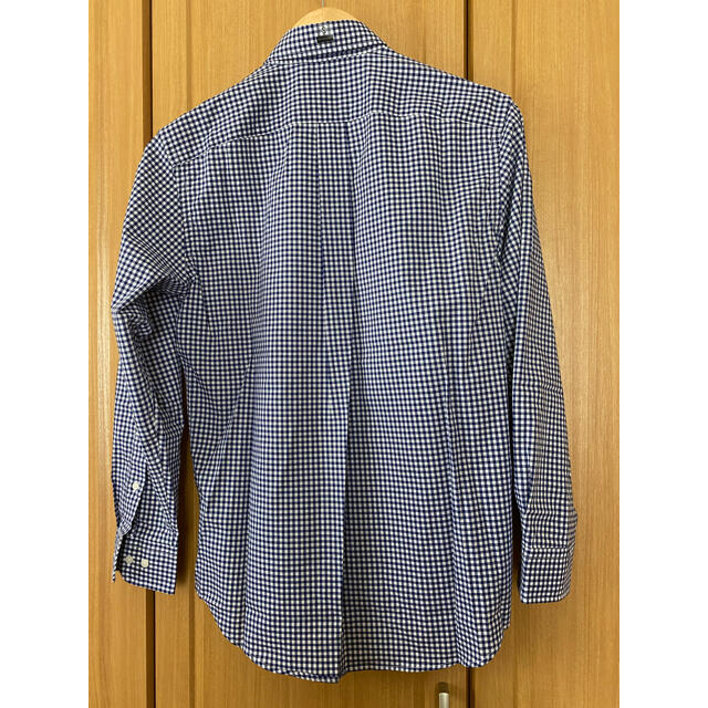 UNIQLO(ユニクロ)のエクストラファインコットンブロード　チェックシャツブルーS メンズのトップス(シャツ)の商品写真