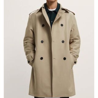 ザラ(ZARA)のZARA トレンチコート　メンズ(トレンチコート)