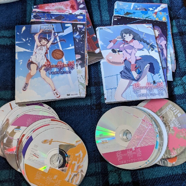 防水発送】物語シリーズ DVDセット 西尾維新 終 暦 恋 鬼 囮 花 傾 猫