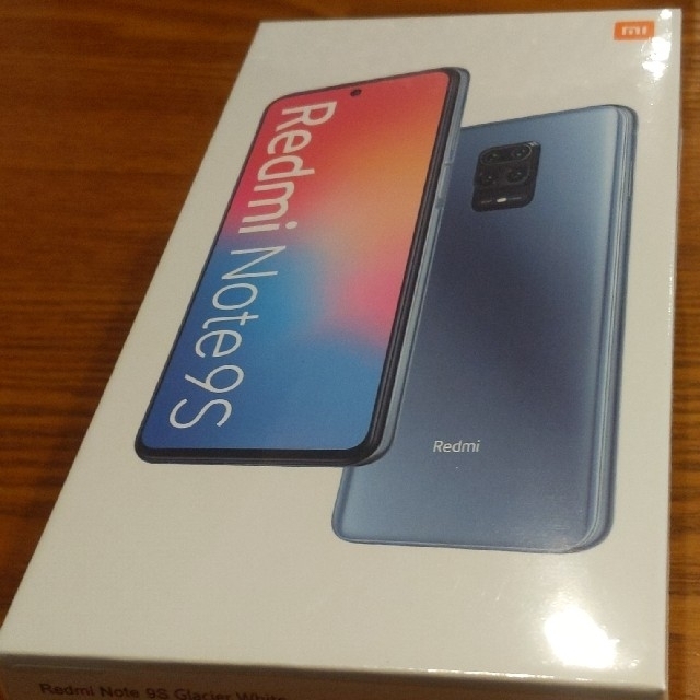 xiaomi Redmi Note 9S 128GB グレイシャーホワイト　美品