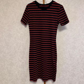 ザラ(ZARA)のZARAのストレッチタイトワンピース(ひざ丈ワンピース)