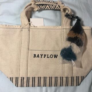 ベイフロー(BAYFLOW)のBAYFROW 白　トート　(トートバッグ)