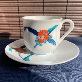 伊万里鍋島焼 畑萬陶苑 カップ&ソーサー 1客の通販 by みちみち|ラクマ