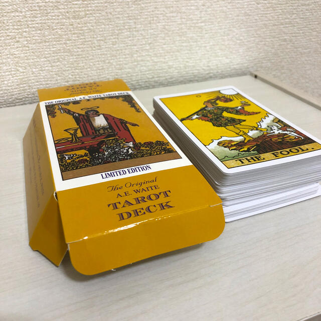 タロットカード　中古 エンタメ/ホビーの本(趣味/スポーツ/実用)の商品写真