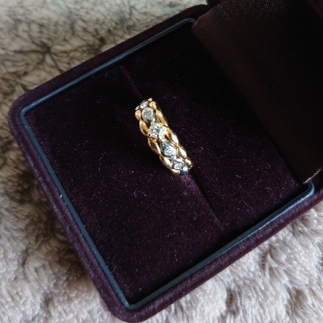 プラチナ ダイヤモンドリングの通販 by キララ｜ラクマ K１８ 通販国産
