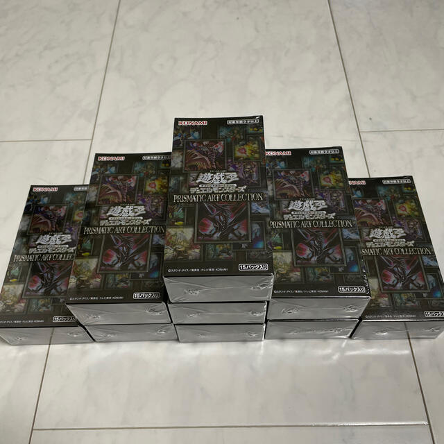 【9箱】遊戯王 PRISMATIC ART COLLECTION BOX