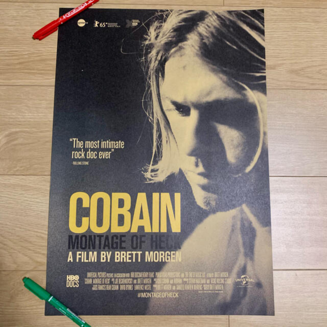 【セール】ポスター 047 映画 COBAIN モンタージュ・オブ・ヘック エンタメ/ホビーのDVD/ブルーレイ(外国映画)の商品写真