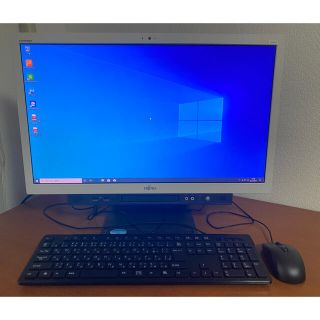 フジツウ(富士通)の富士通 第4世代Core i5 23インチワイド 一体型ESPRIMO K555(デスクトップ型PC)