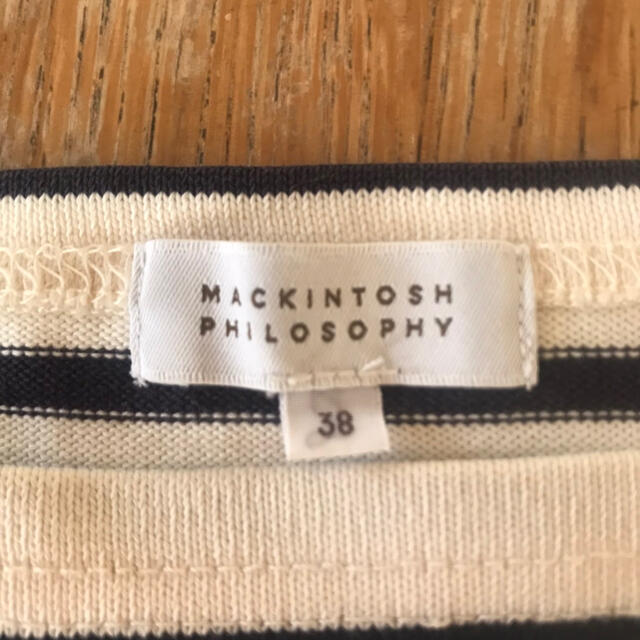 MACKINTOSH(マッキントッシュ)のマッキントッシュ　ボーダーカットソー ロンT レディースのトップス(Tシャツ(長袖/七分))の商品写真