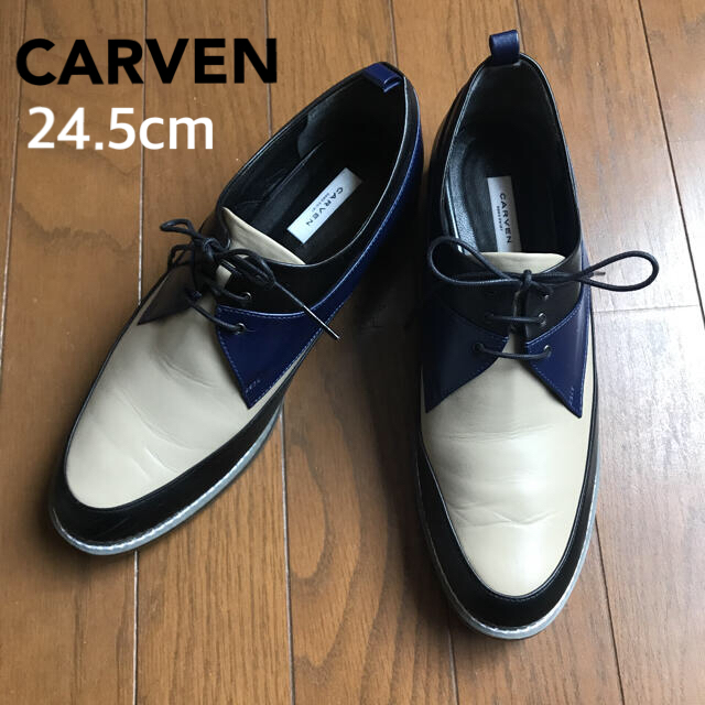 CARVEN(カルヴェン)のカルヴェン CARVEN ドレスシューズ 24.5cm メンズの靴/シューズ(ドレス/ビジネス)の商品写真