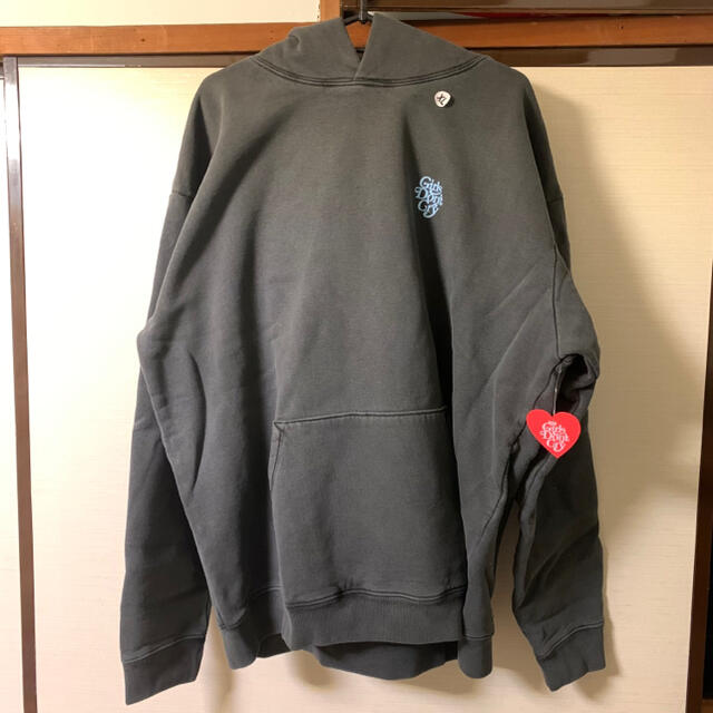 一部予約販売】 GDC - verdy×伊勢丹girls don't crylogoHoodie 新品黒