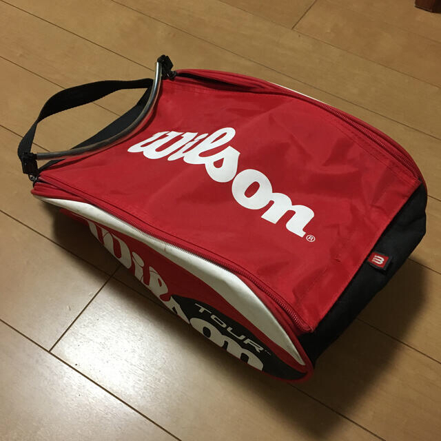 wilson(ウィルソン)のwilsonシューズケース スポーツ/アウトドアのテニス(バッグ)の商品写真