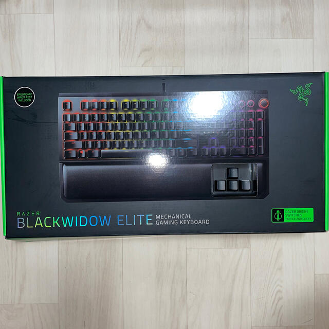 RAZER  BLACKWIDOW ELITE　日本語配列　緑軸