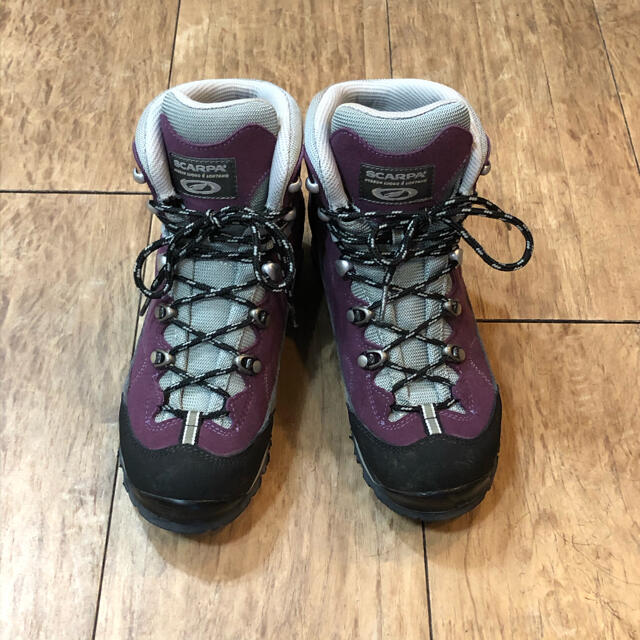 買い物をお SCARPA スカルパ GORE-TEX purple×smoke 37 growthcenter