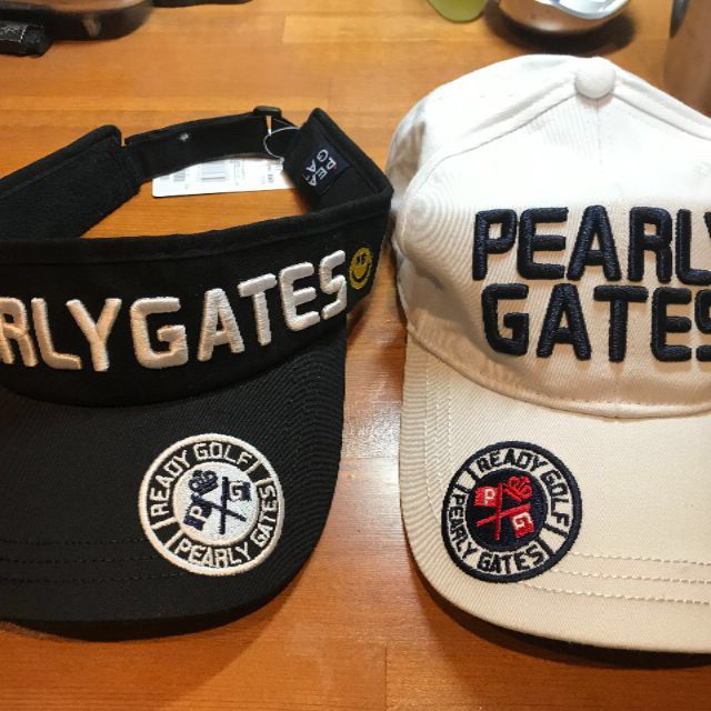 PEARLY GATES　パーリーゲイツ サンバイザー・帽子セット