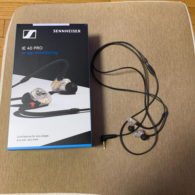 SENNHEISER(ゼンハイザー)のSENNHEISER IE 40 PRO スマホ/家電/カメラのオーディオ機器(ヘッドフォン/イヤフォン)の商品写真