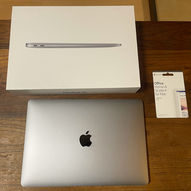 翌日発送可能】 Air MacBook 美品) - Apple 13 256GB Office付き!! MS