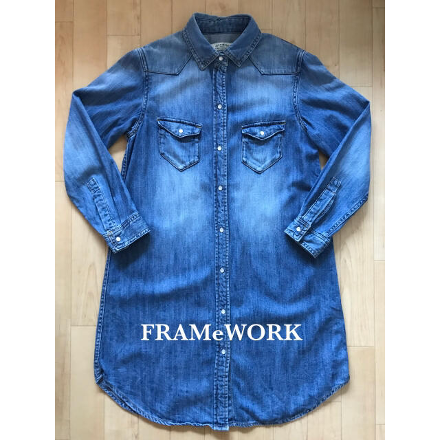 FRAMeWORK フレームワーク デニムワンピース