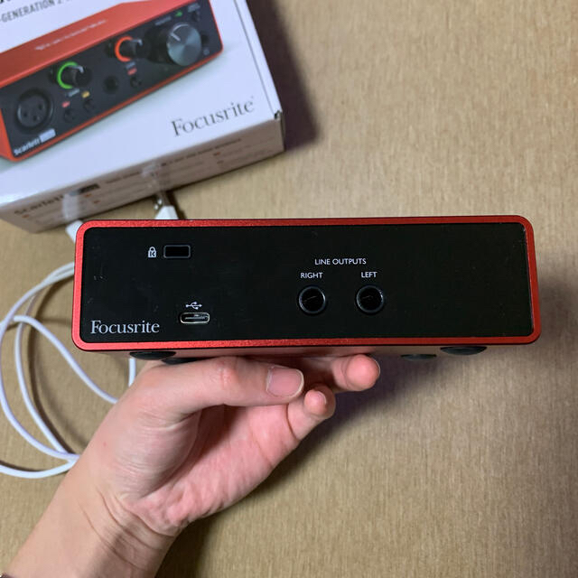 Focusrite scarlett solo 3rd Gen 楽器のDTM/DAW(オーディオインターフェイス)の商品写真