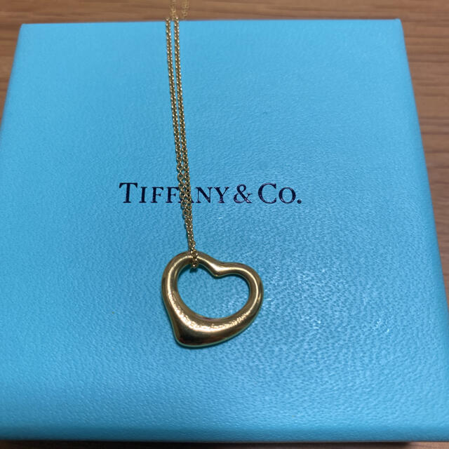 Tiffany & Co.(ティファニー)のティファニー　オープンハート　ネックレス　ゴールド レディースのアクセサリー(ネックレス)の商品写真