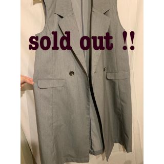 ローズバッド(ROSE BUD)のsold out！！【未使用】ROSE BUD  ベスト/ジレ(ベスト/ジレ)