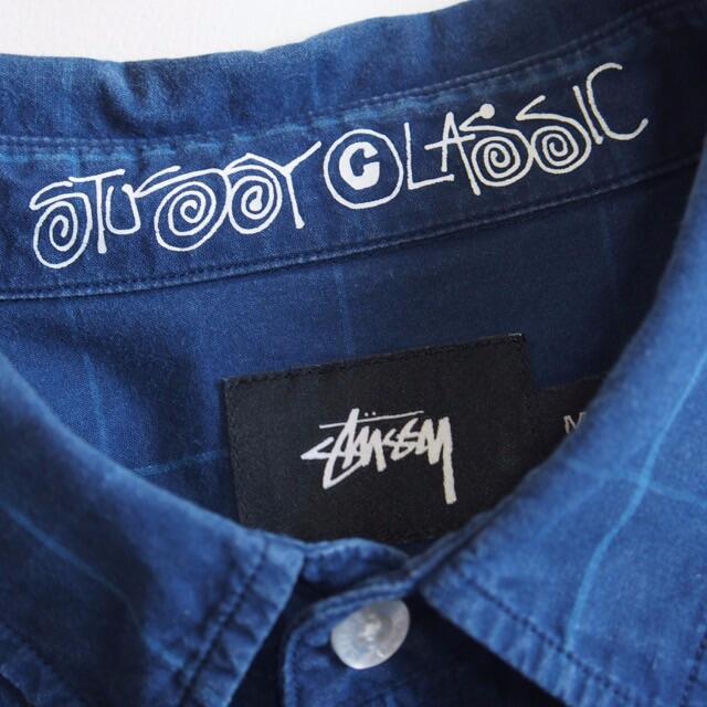 STUSSY(ステューシー)のSTUSSY ステューシー チェックシャツ★ネイビー メンズ メンズのトップス(シャツ)の商品写真