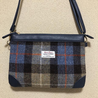 ハリスツイード(Harris Tweed)のハリスツイード　ショルダーバック　クラッチバック(ショルダーバッグ)