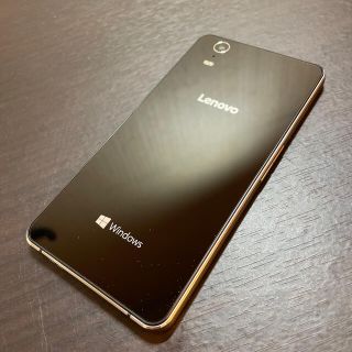 レノボ(Lenovo)のLenovo Windows10 Mobile 503LV 中古品(スマートフォン本体)