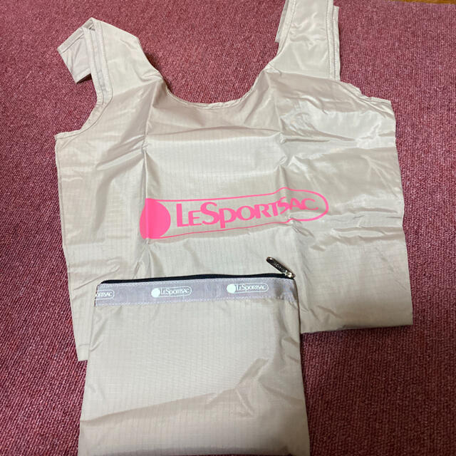 LeSportsac(レスポートサック)のドルチェ姫様　同梱分専用レスポエコバッグ レディースのバッグ(エコバッグ)の商品写真
