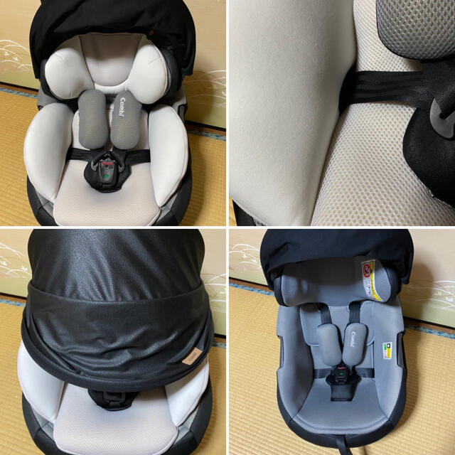 ふるさと割】 combi 美品 コンビ チャイルドシート ISOFIX ZA-670 Air s the 自動車用チャイルドシート本体 