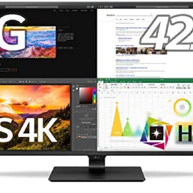 LG モニター ディスプレイ 43UN700-B 42.5インチ/4K/HDRスマホ/家電/カメラ